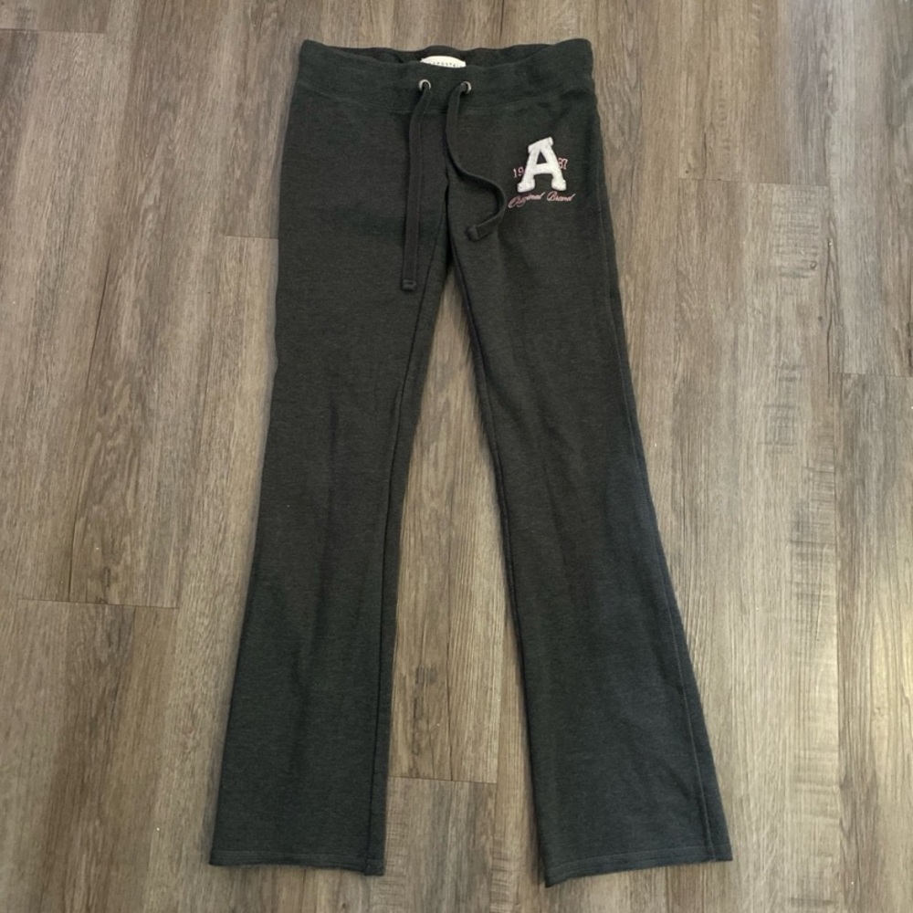 Aeropostale Dark Gray Flare Sweatpants